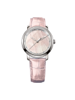 Rose Quartz Ladies 12 Diamonds