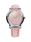 Rose Quartz Gents 12 Diamonds