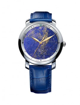 Lapis Lazuli 42mm - Alex Benlo - Natural Stone Watches - Online 